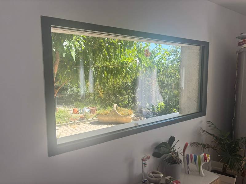 grande fenetre chassis fixe saint cannat